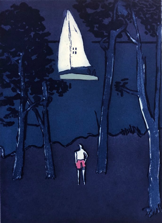 Tom Hammick, Night and Day, 2019