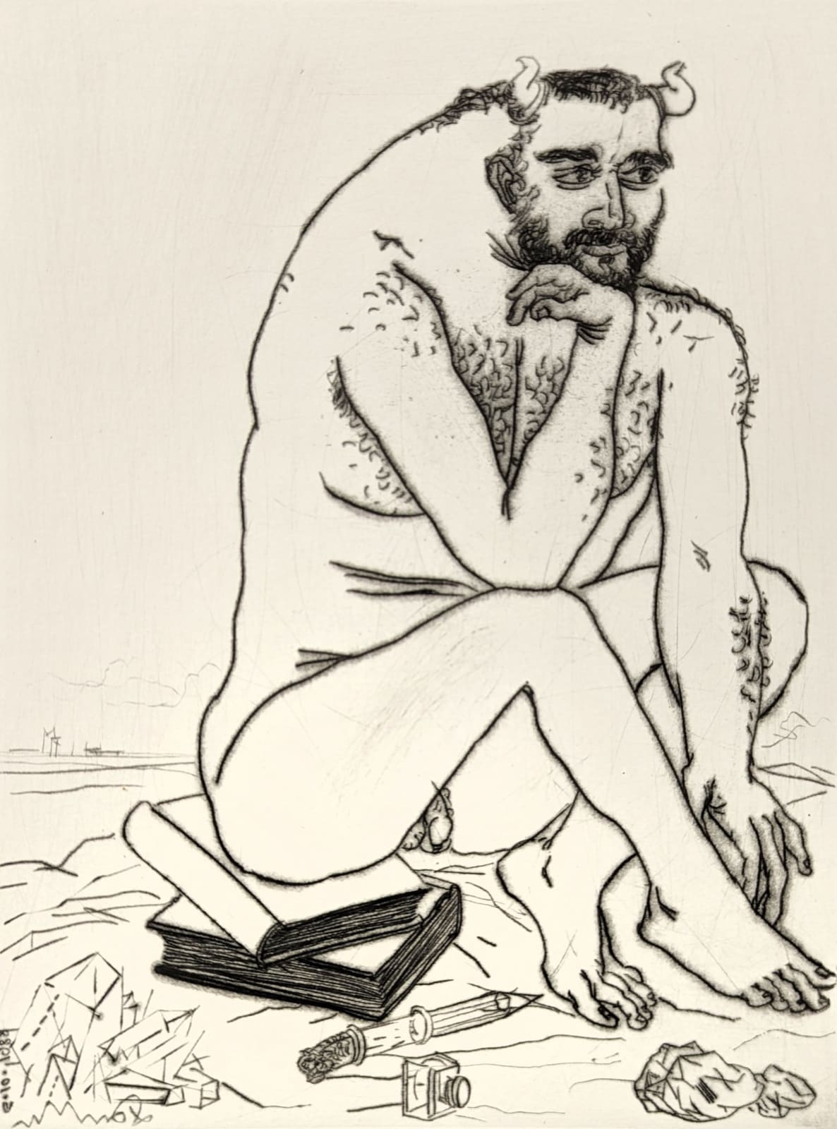 Dhruva Mistry, From the North 6.10.88, 1988