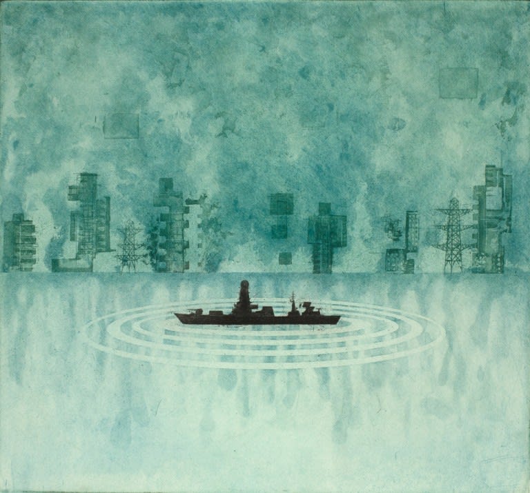 Alasdair Wallace, Ship, 2017