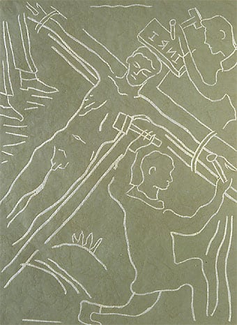 Adrian Wiszniewski, Stations of the Cross XI, 2000