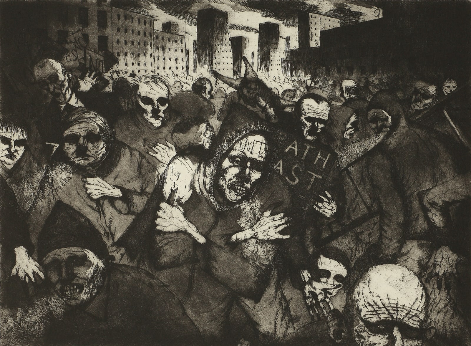 Ken Currie, The Cold City, 1991