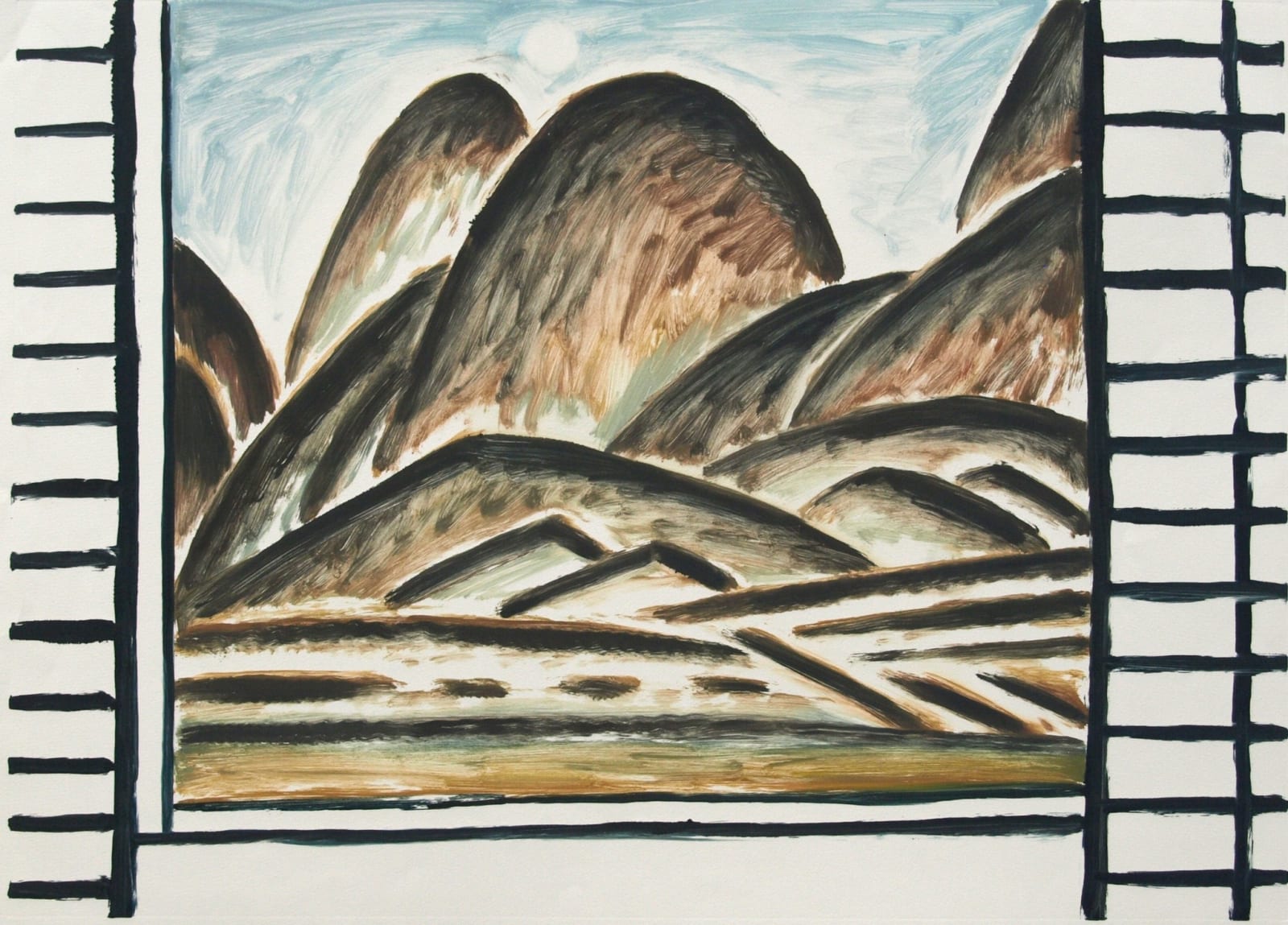 John Houston, Moon Viewing Platform, Kyoto, 1989