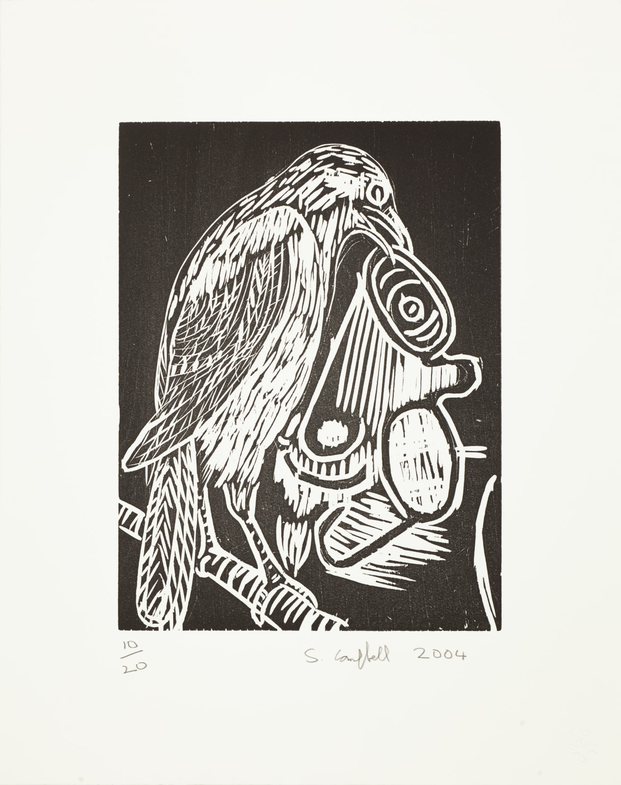 Steven Campbell, Study of a Kleptomaniac, 2004