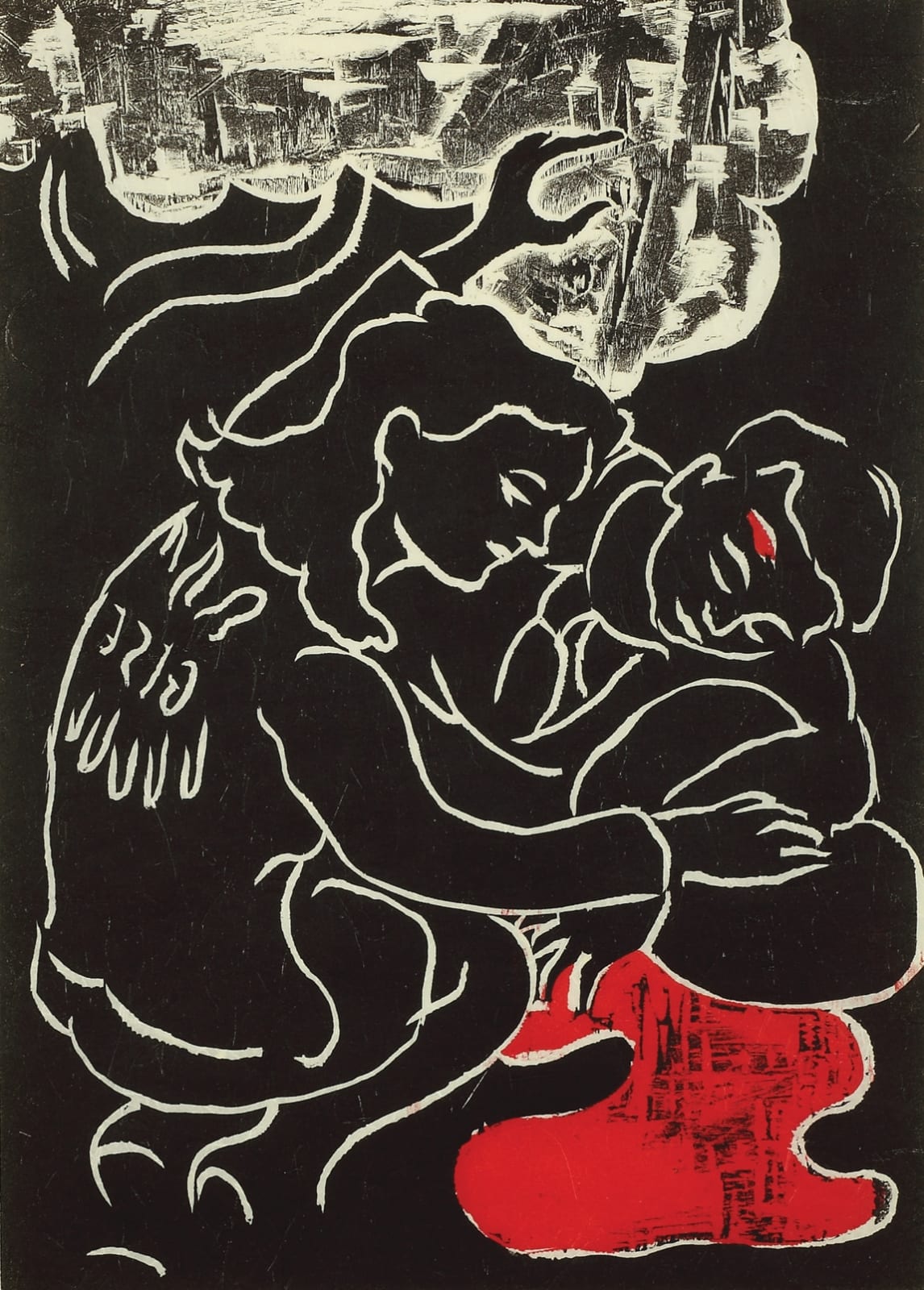 Adrian Wiszniewski, Finding Galahad, The Girl, the Boy and the Hag, 2007