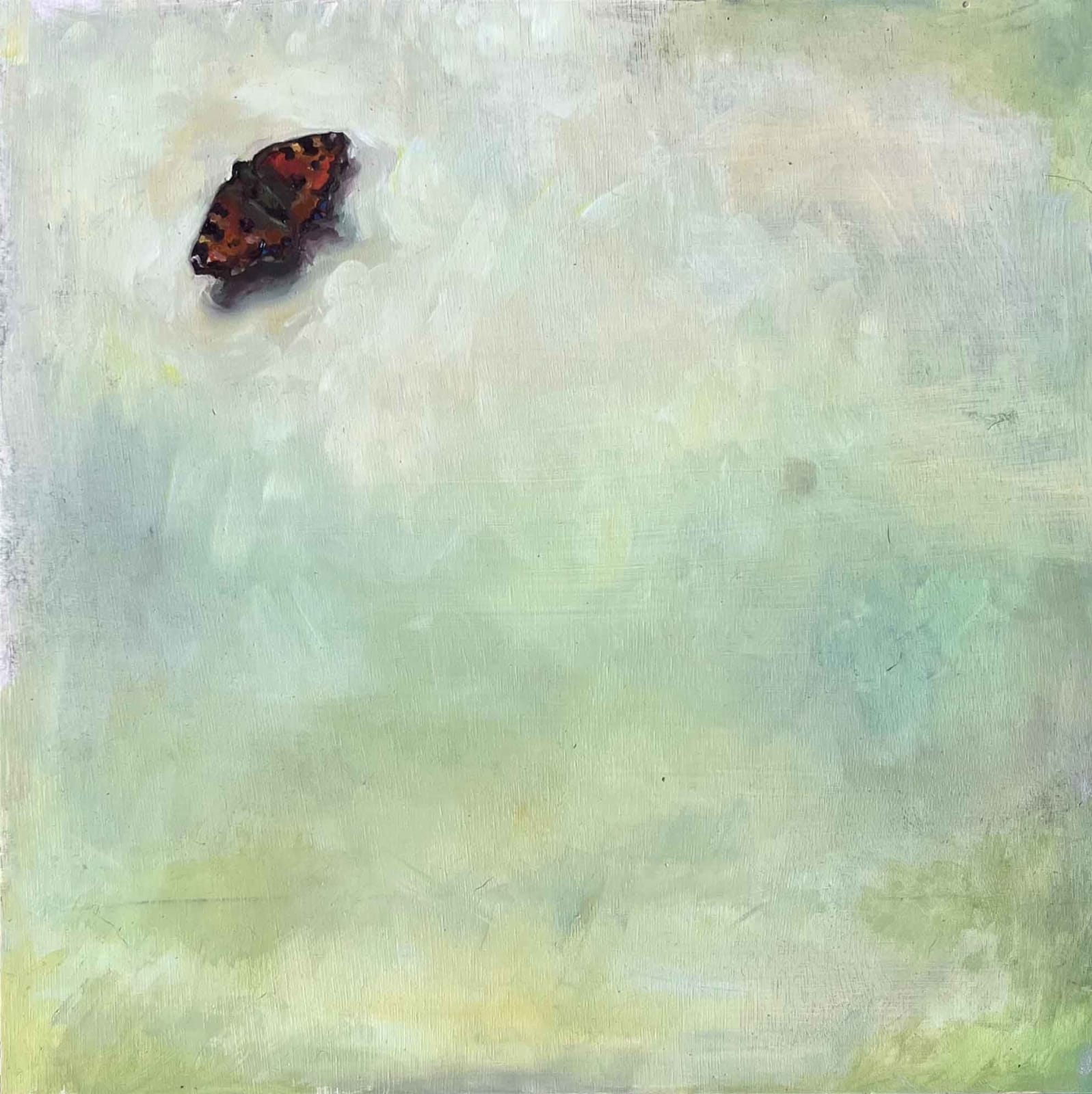 VJ Keegan, Peacock on a Wall II