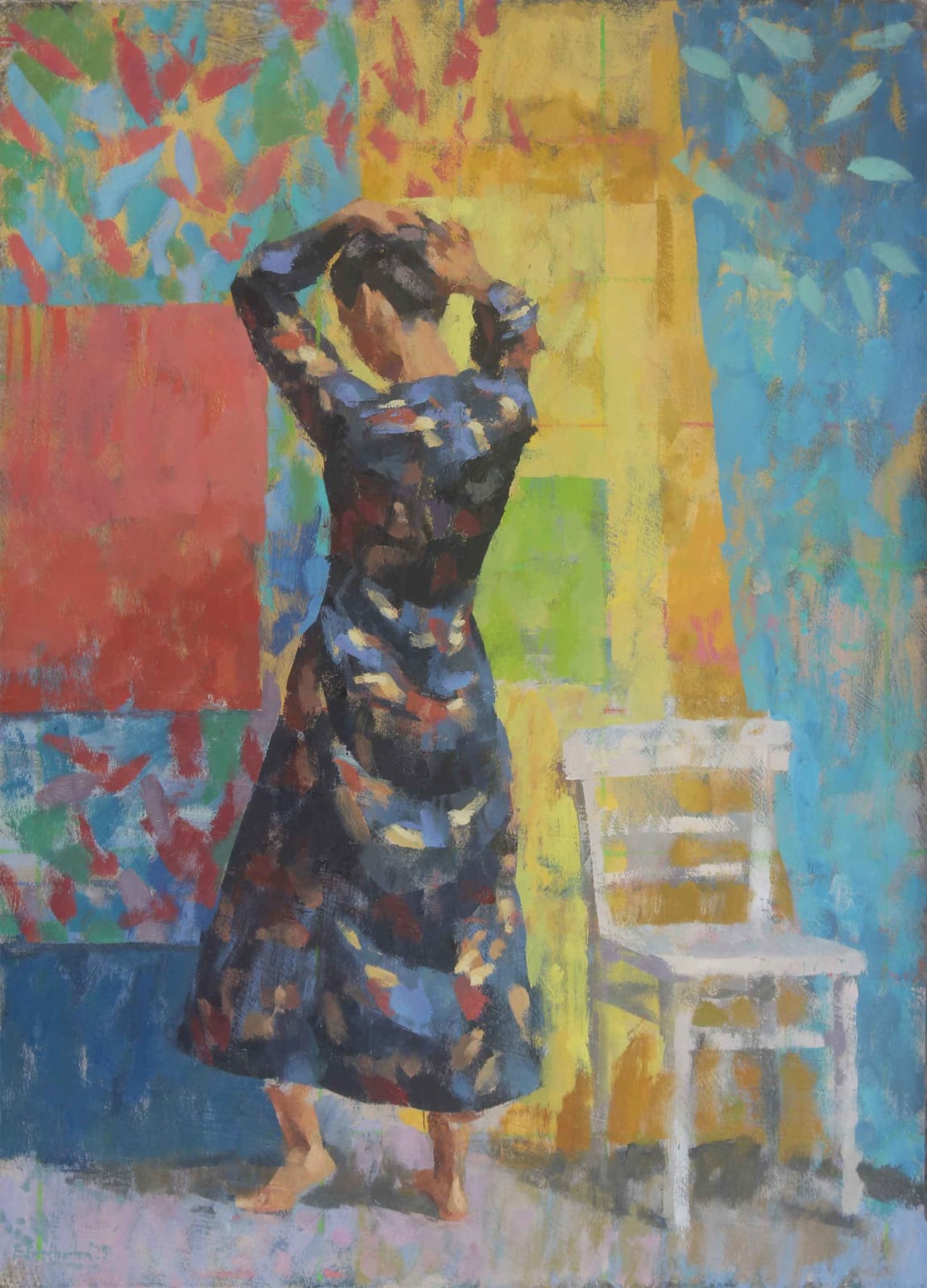 Ben Brotherton, Rocio, Black Dress I