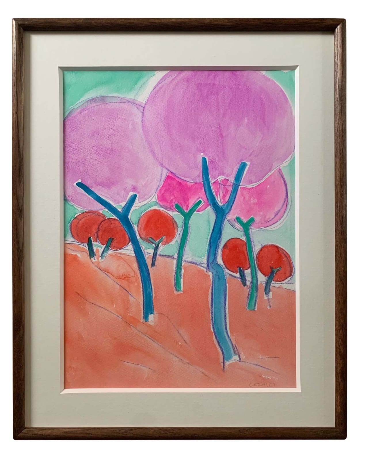 Catherine Cazalet, Pink Trees