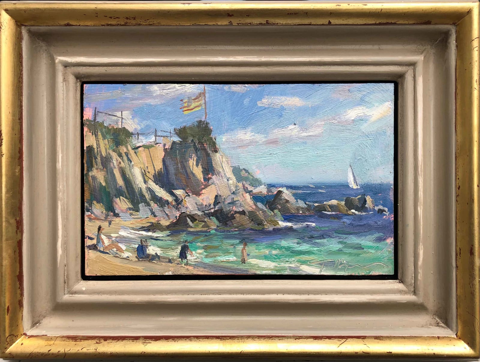 Tom Hoar, Beach at Callela de Palafrugell