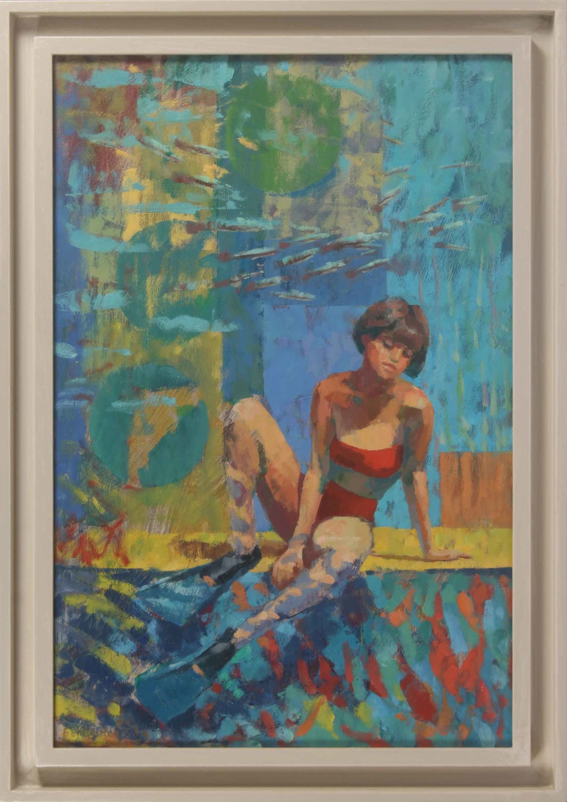 Ben Brotherton, Irène, La Plongeuse II, Etude