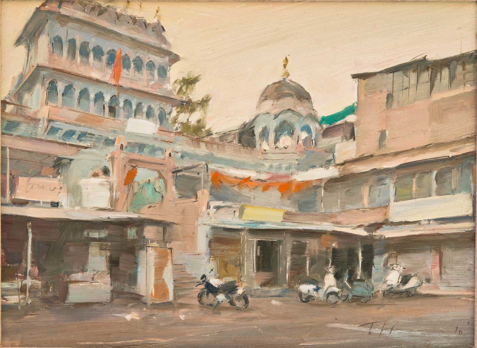 Tom Hoar, The Courtyard, Jodhpur