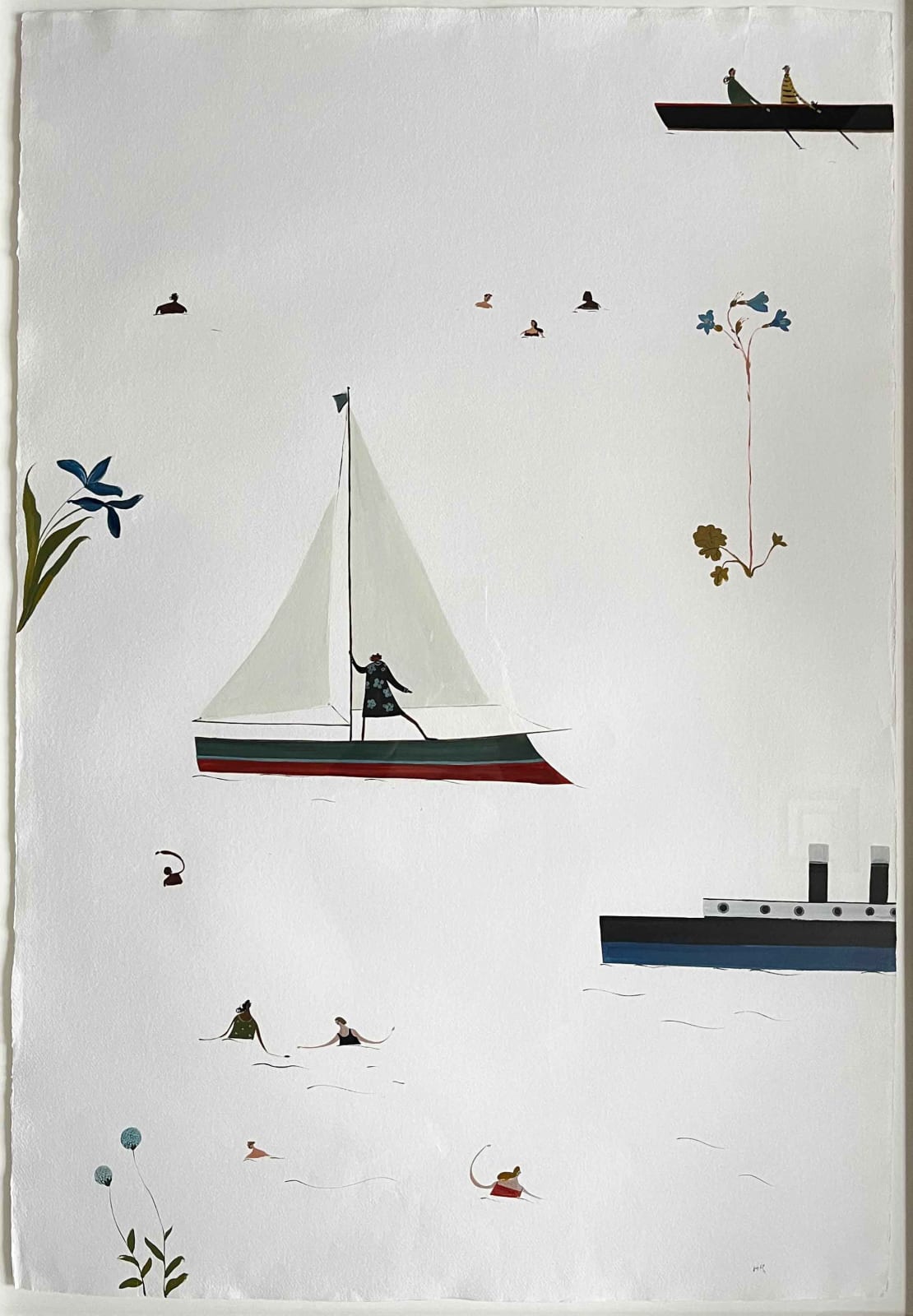 Holly Razavi, Wildflowers and Sailing