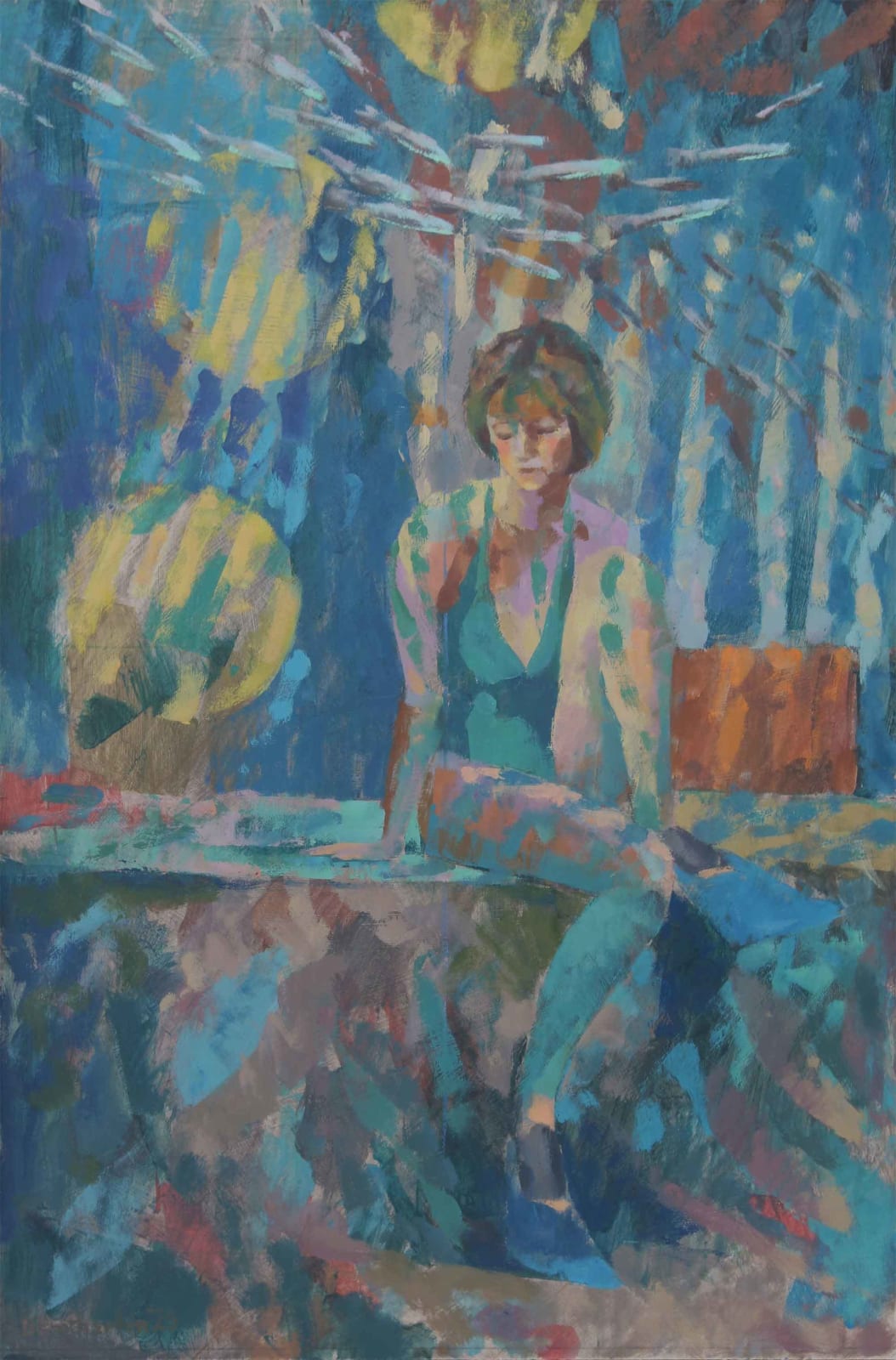 Ben Brotherton, Irène, La Plongeuse II, Etude