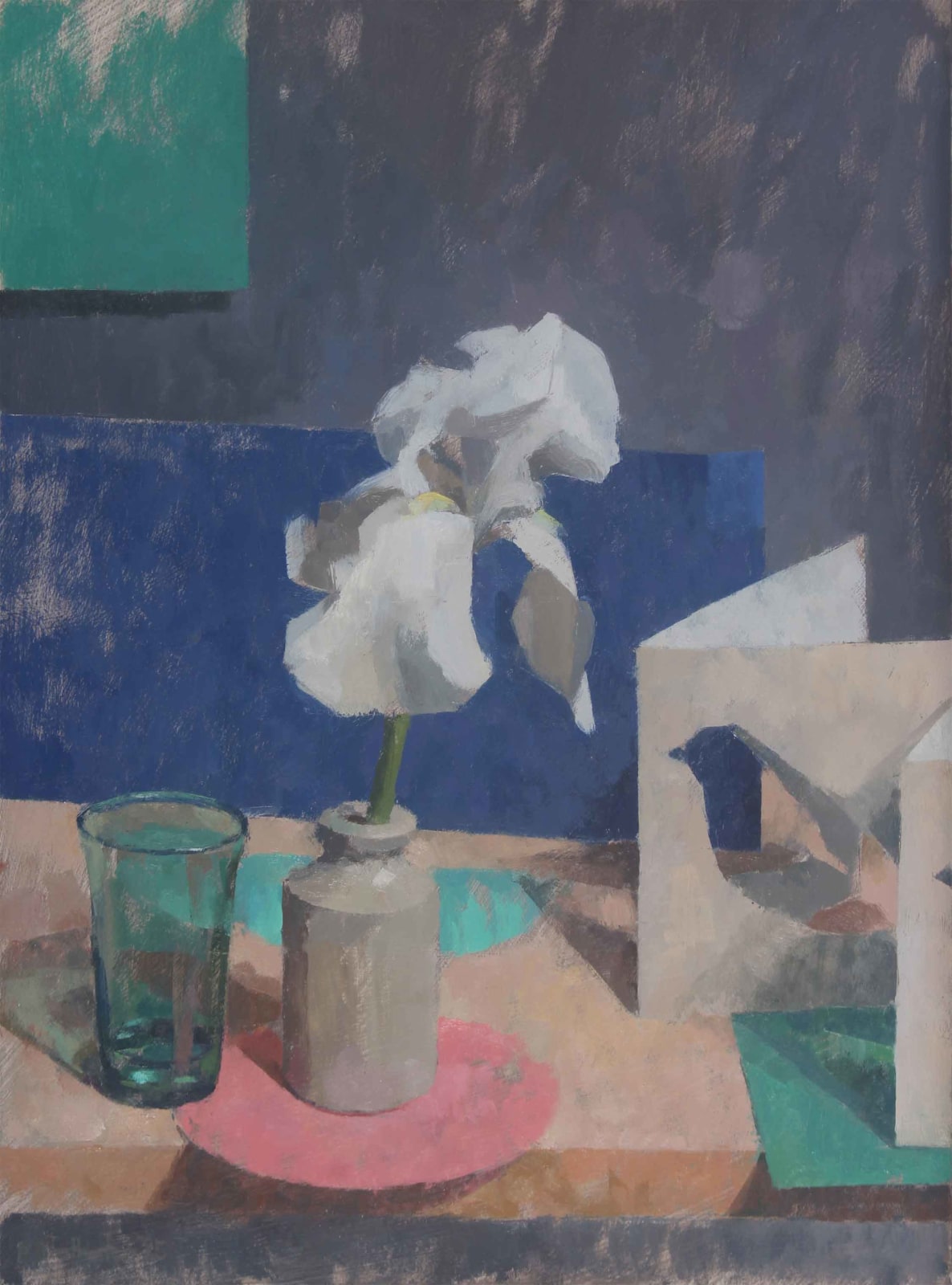 Ben Brotherton, White Iris Still-Life