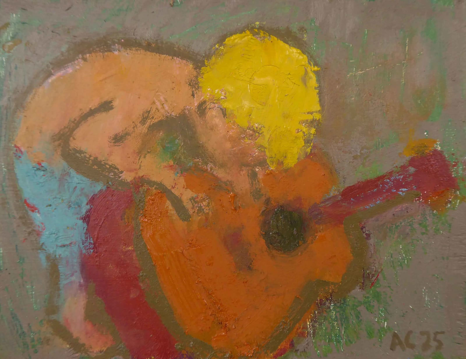 Alex Cree, Playing with the Guitar