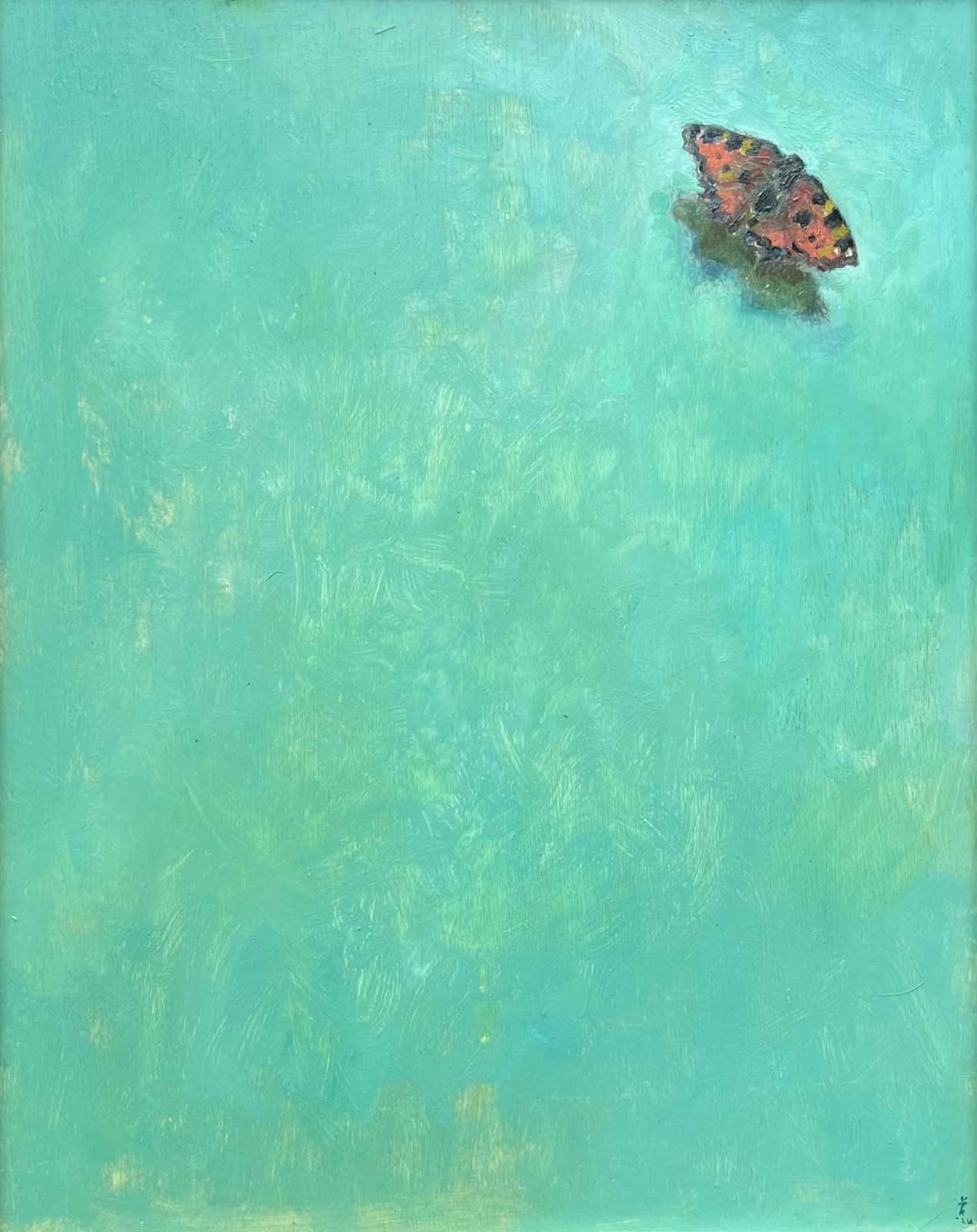 VJ Keegan, Peacock on Green