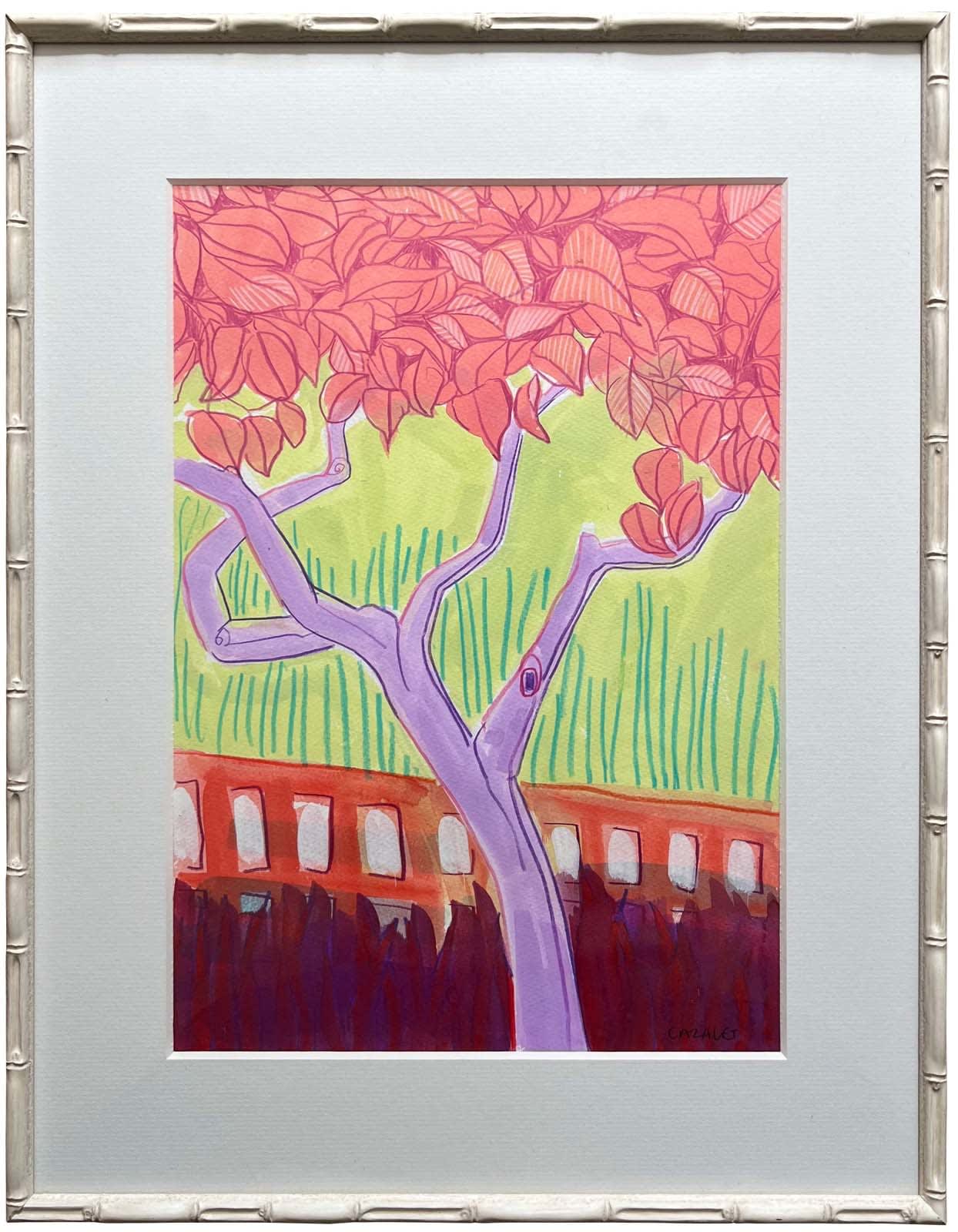 Catherine Cazalet, Pink and Purple