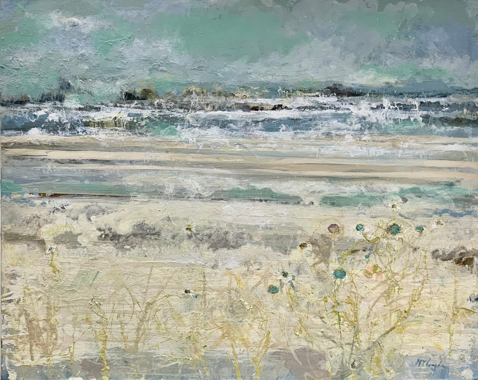 John McClenaghen, Morning Sea Breeze, Light on the Sand