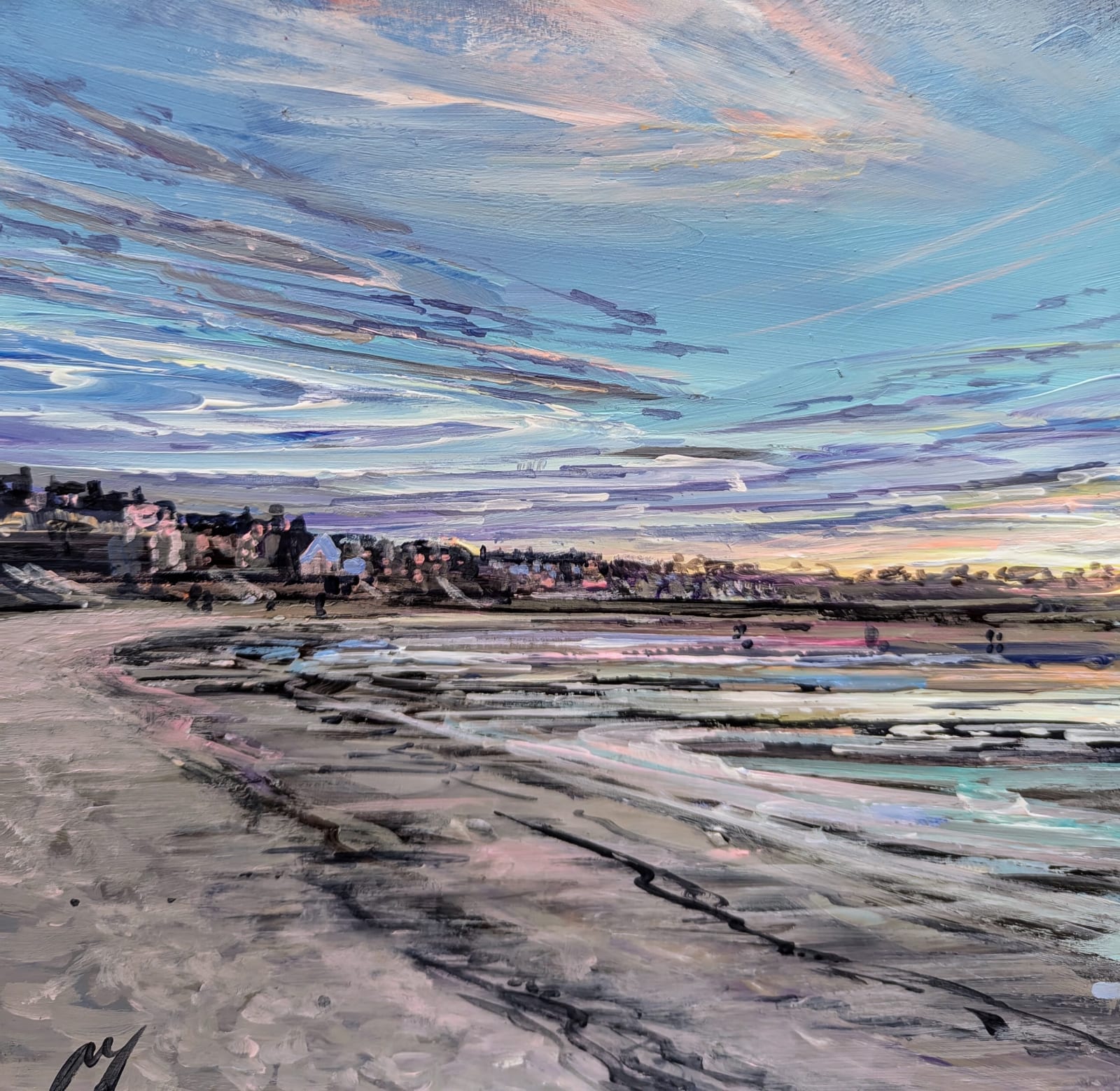 Allison Young, Evening Walk North Berwick