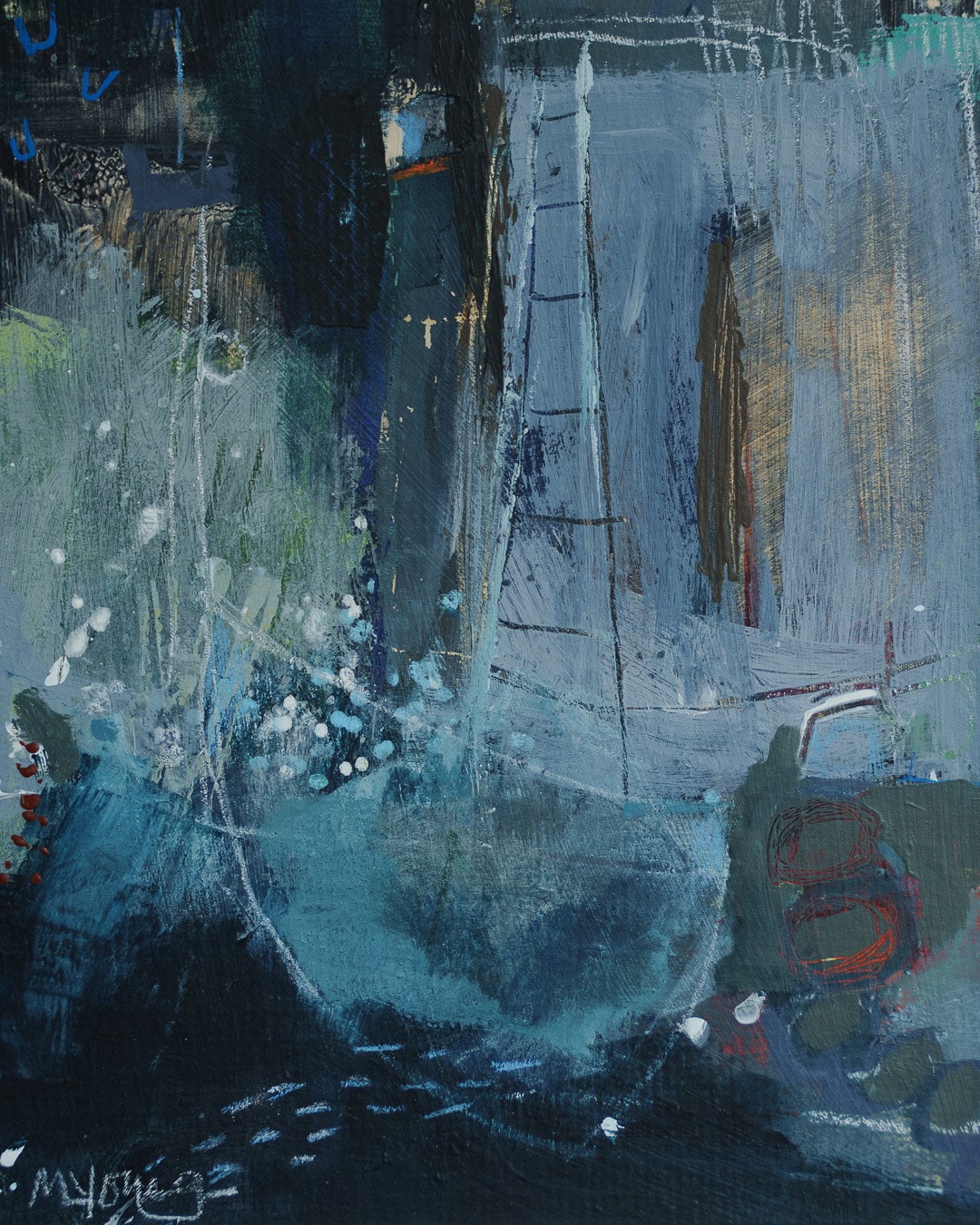 Morag Young, Red Wine Mistakes Graystone Gallery