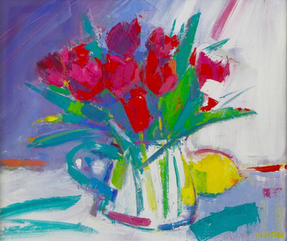 Marion Thomson, Red Tulips