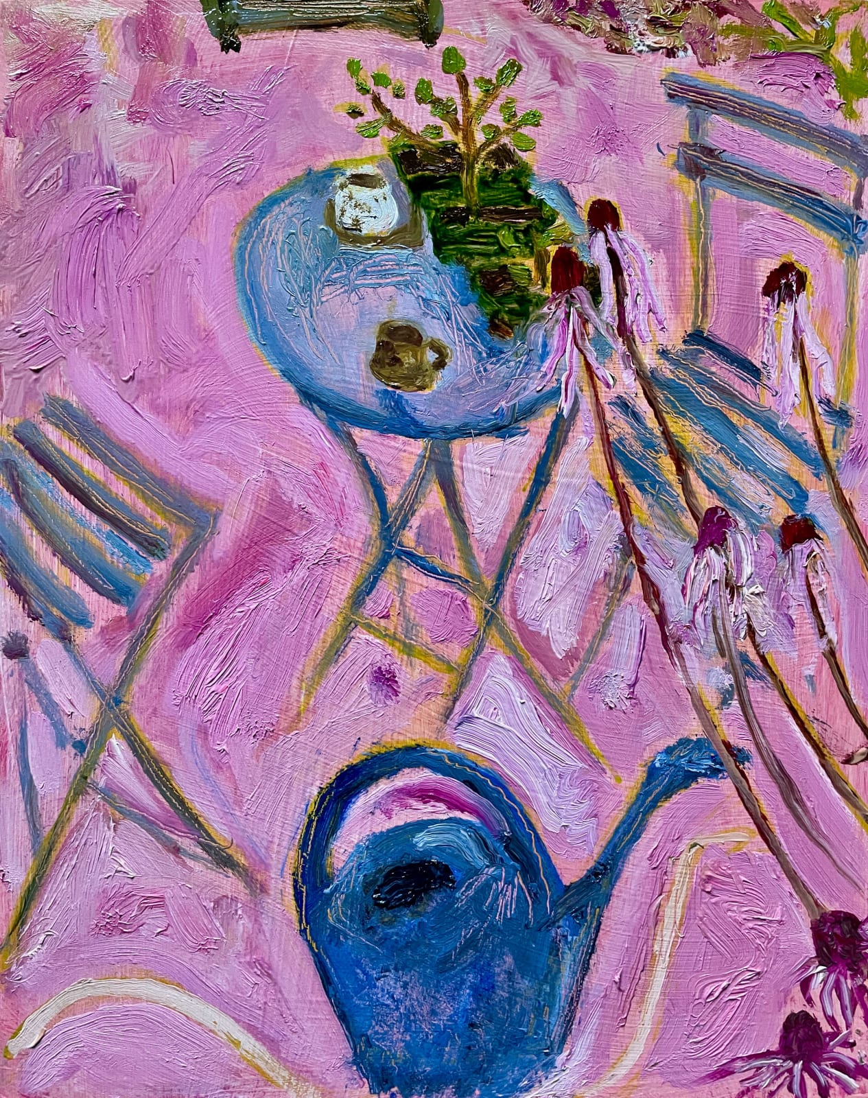 Jane Wheeler, The Blue Watering Can