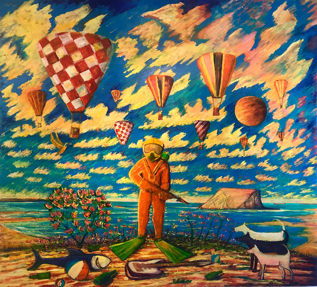 Arran Ross, Diver - Bass Rock