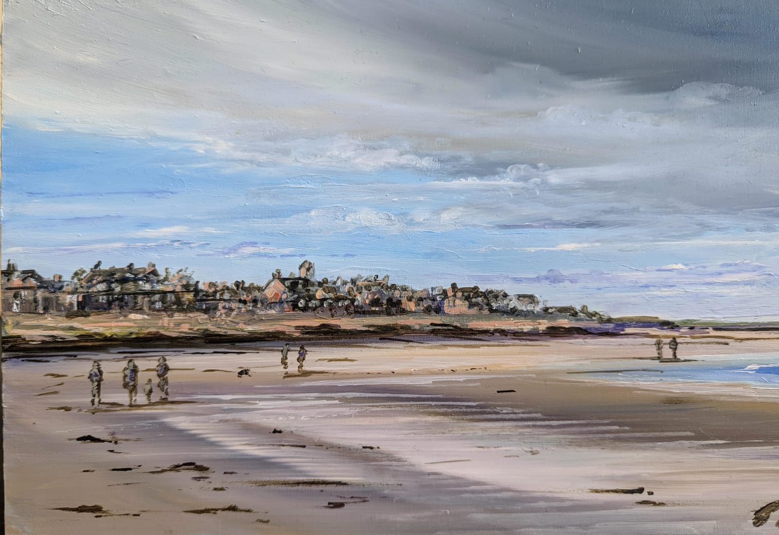 Allison Young, Summer Evening Light North Berwick
