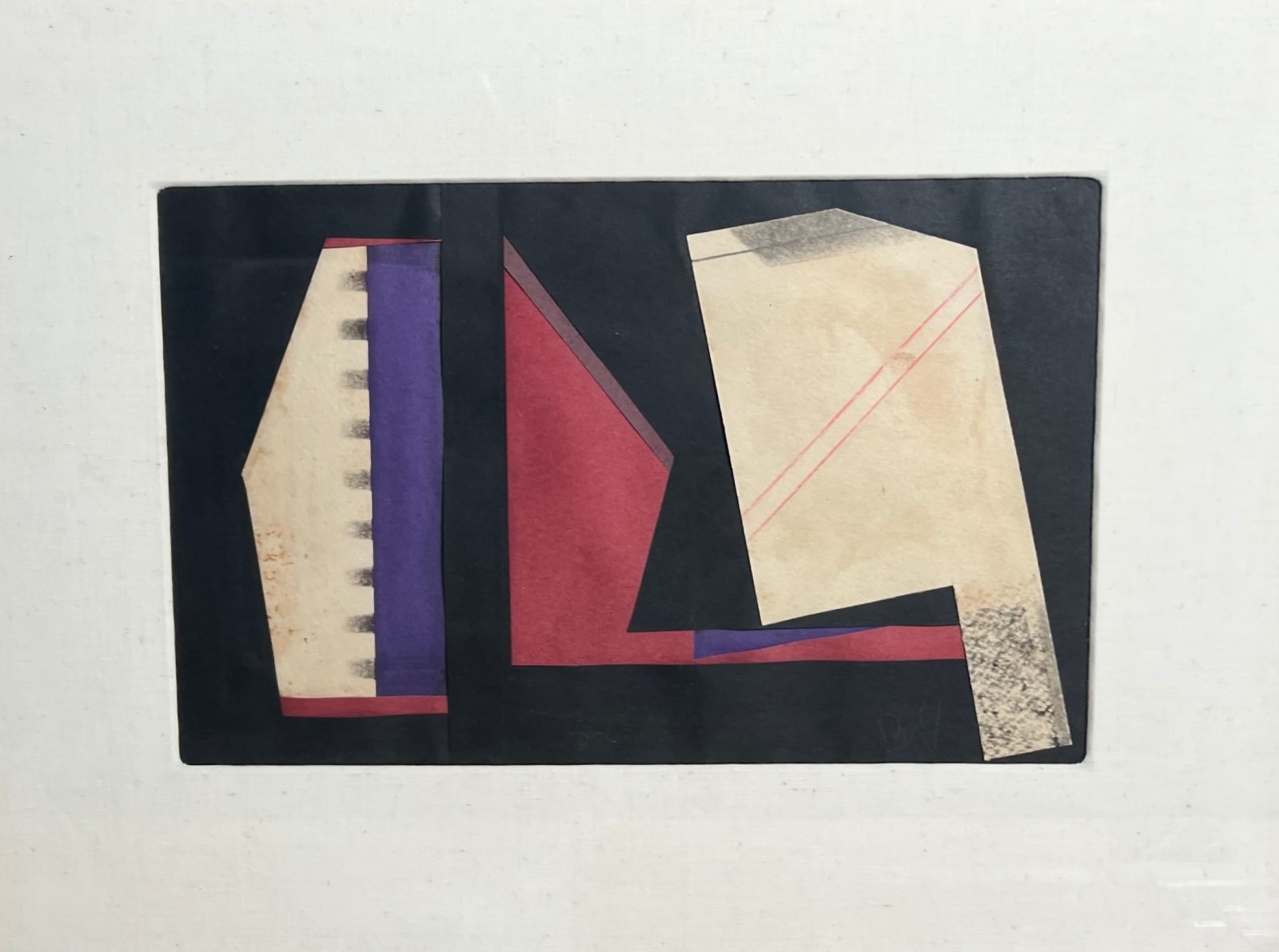 Balcomb Greene, Collage, 1937-38
