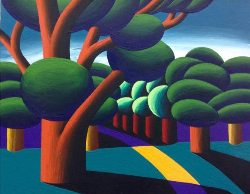 Oleg Khvostov, LANDSCAPE • ПЕЙЗАЖ, 2013