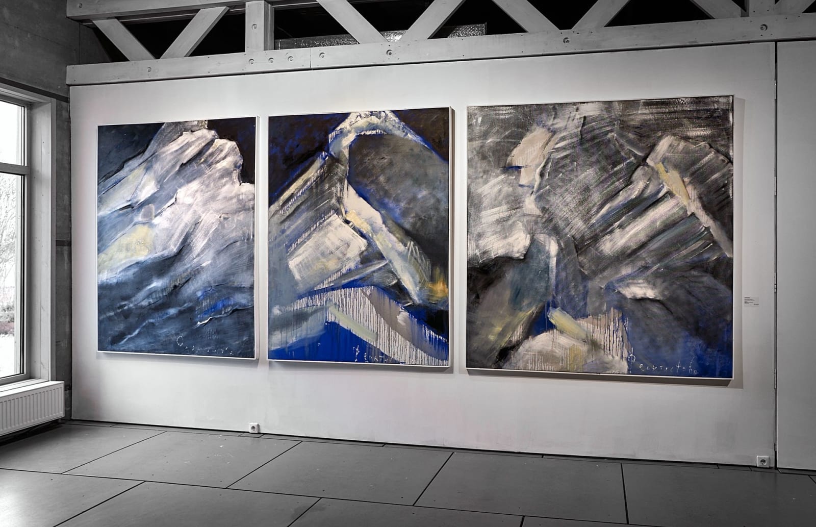 Asya Feoktistova, NIGHT DAFFODILS (TRIPTYCH) • НОЧНЫЕ НАРЦИССЫ (ТРИПТИХ), 2022