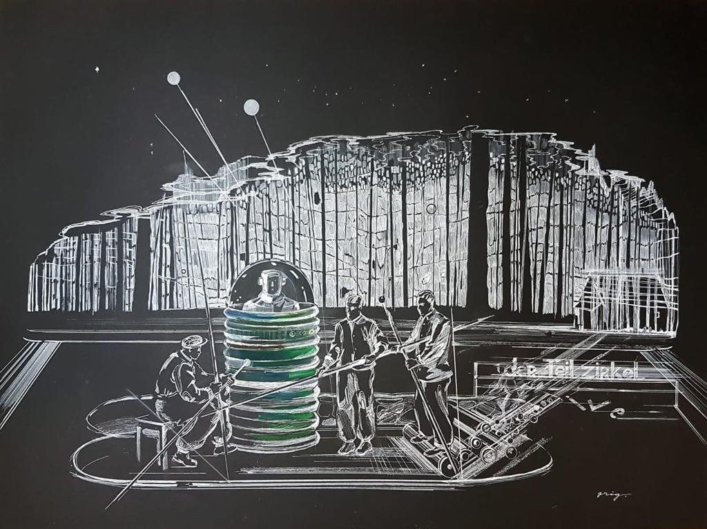 Vladimir Grig, ДЕЛИТЕЛЬНЫЙ ЦИРКУЛЬ. DIE TEILZIRKEL, 2008 - 2023
