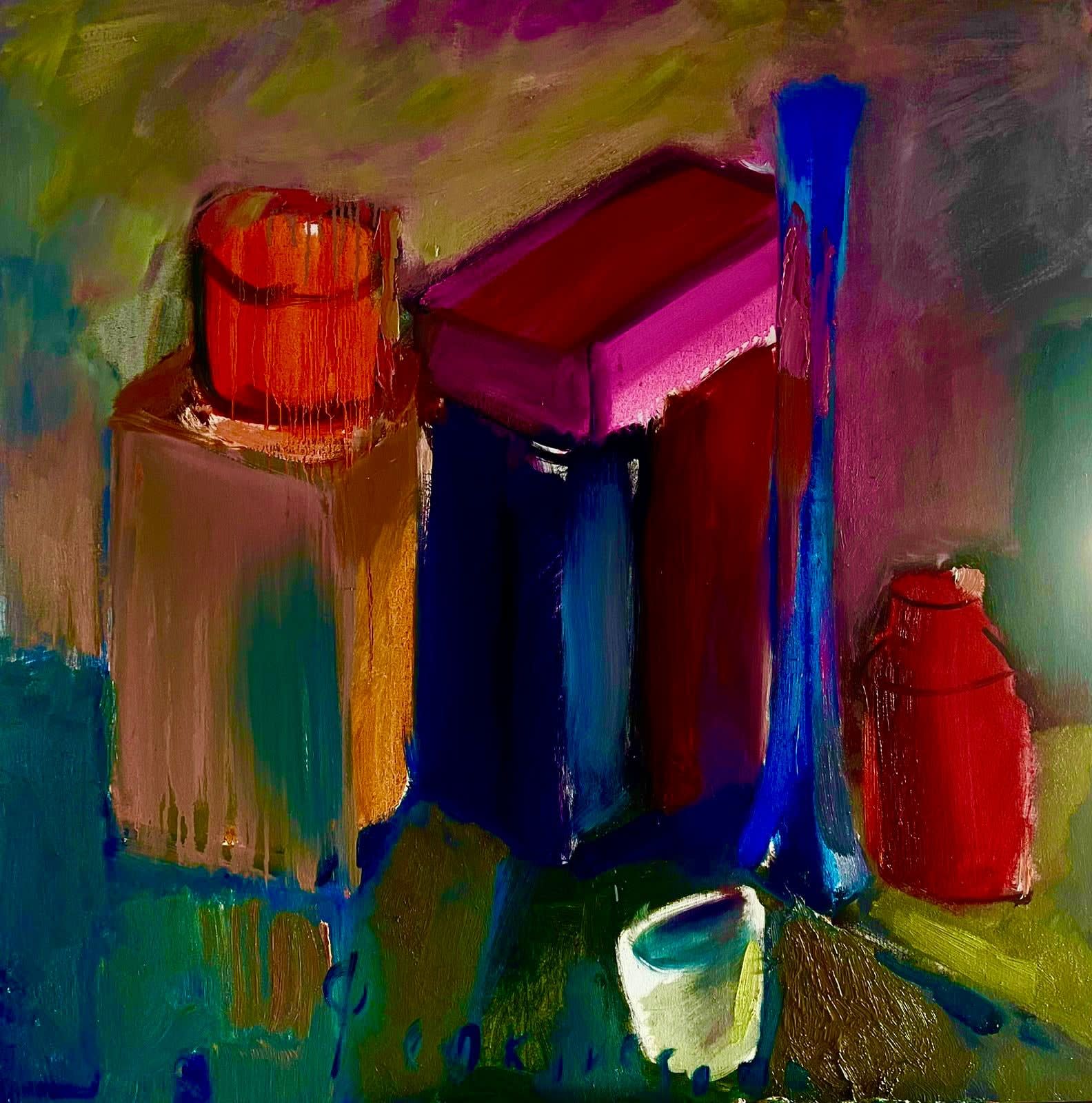 Asya Feoktistova, BRIGHT OBJECTS • ЯРКИЕ ПРЕДМЕТЫ , 2023