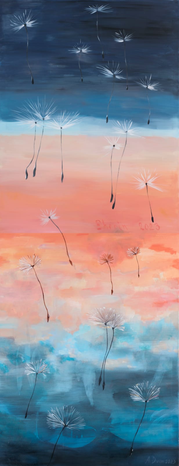 Dmitry Shorin and Andrey Dvin, TARAXACUM (diptych), 2023