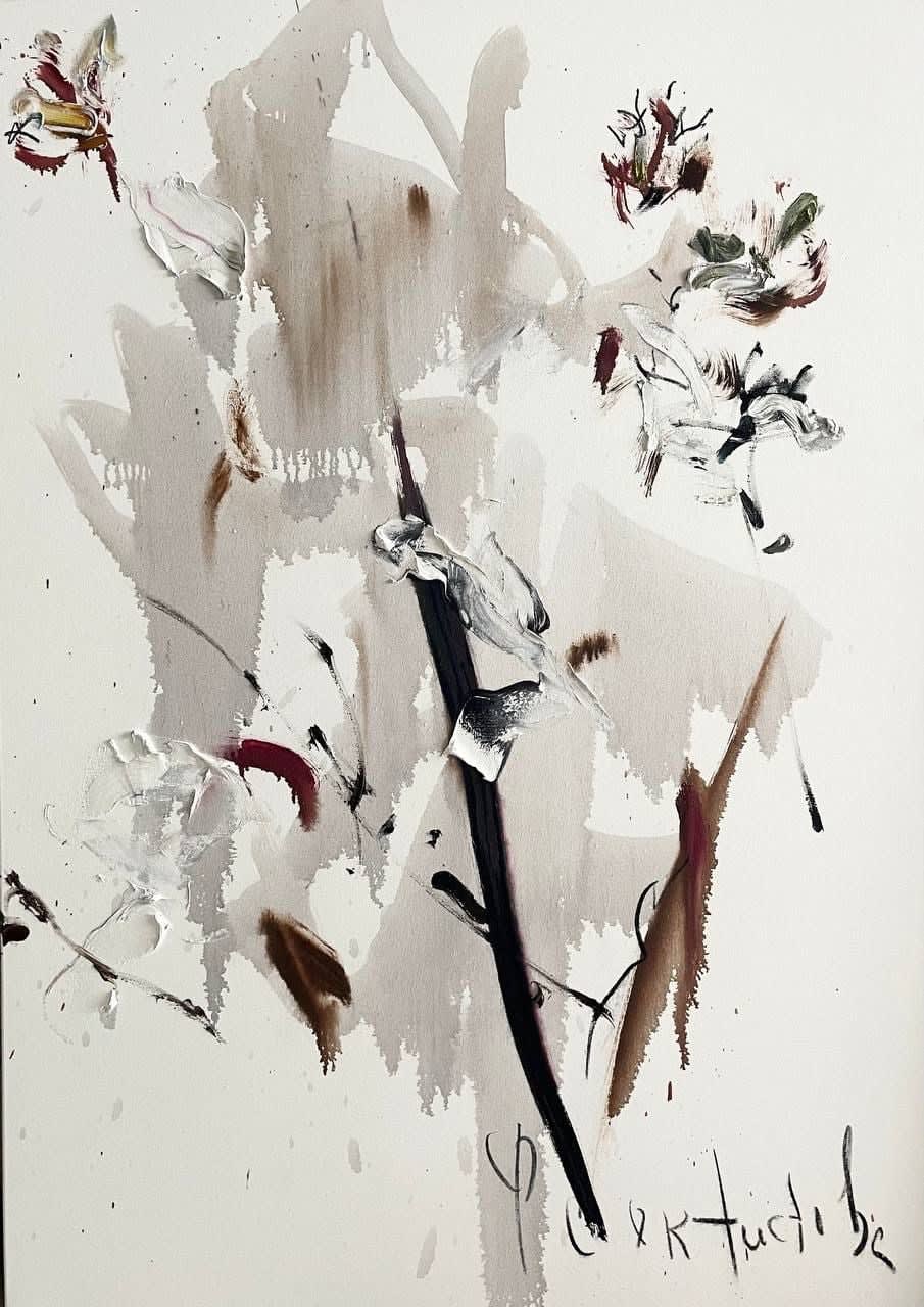 Asya Feoktistova, MAGNOLIA IN THE RAIN (2) • МАГНОЛИЯ В ДОЖДЬ (2), 2022