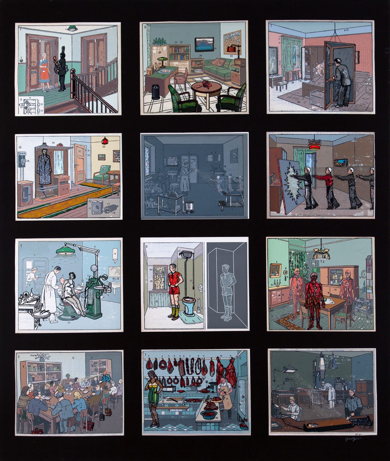 Vladimir Grig, 13 КОМНАТ II, 2018