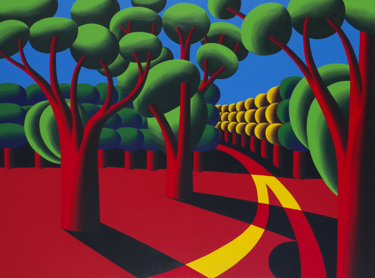 Oleg Khvostov, RED LANDSCAPE • КРАСНЫЙ ПЕЙЗАЖ, 2016