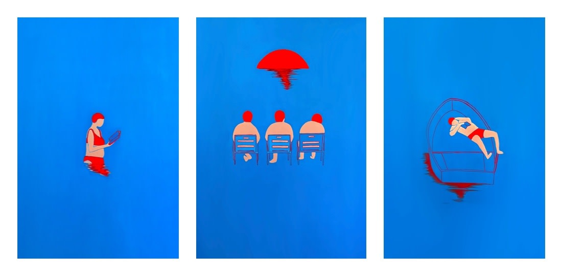 Lia Ashirova, THE INFINITY OF THE MOMENT (triptych) • БЕСКОНЕЧНОСТЬ МГНОВЕНИЯ (триптих), 2024