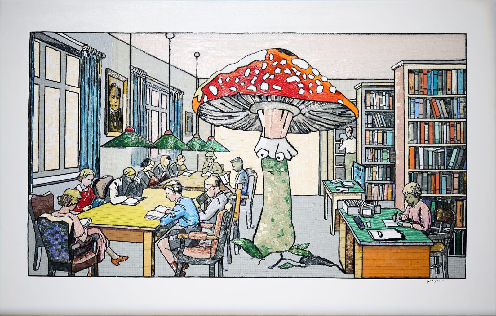 Vladimir Grig, БИБЛИОТЕКА (версия 2), 2024