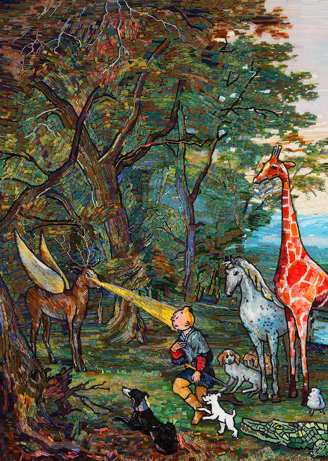 Vladimir Grig, НЕОБЫКНОВЕННОЕ ПУТЕШЕСТВИЕ ТИ, ПО ПАМЯТНЫМ МЕСТАМ СВ. ГУБЕРТА, 2024