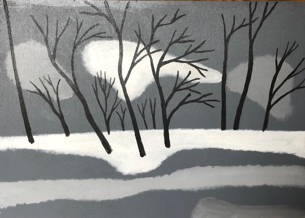 Anya Zholud, TREES • ДЕРЕВЬЯ, 2017