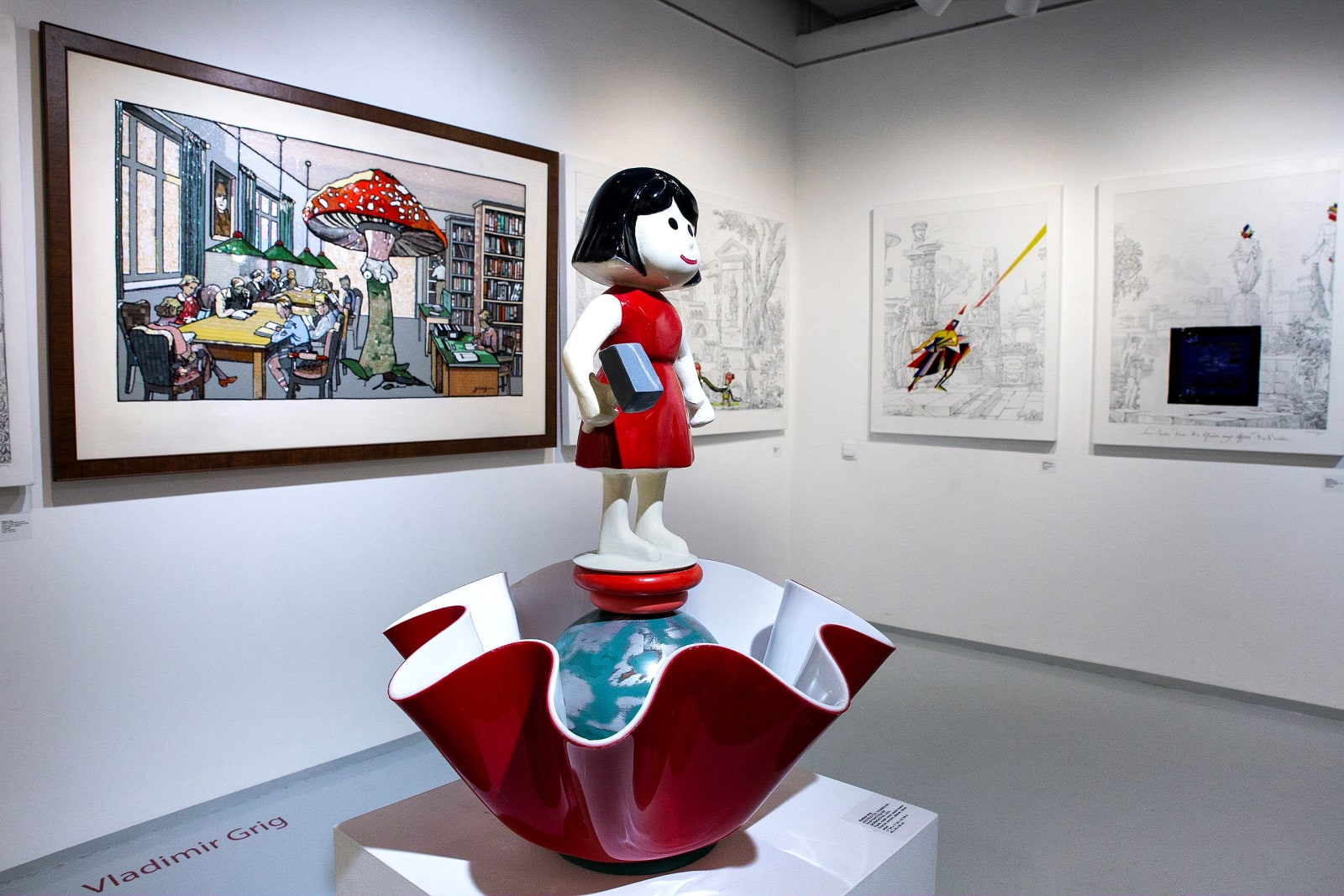 Vladimir Grig, DESTRUCTIVE THUMBELINA • ДЕСТРУКТИВНАЯ ДЮЙМОВОЧКА, 2019