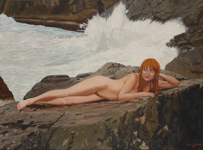 Oleg Maslov, THE BIRTH OF VENUS 2 • РОЖДЕНИЕ ВЕНЕРЫ 2, 1993