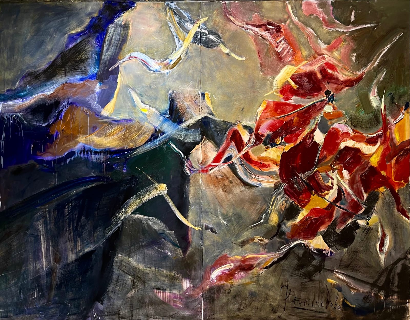 Asya Feoktistova, ANCIENT BATTLE • ДРЕВНЯЯ БИТВА, 2022