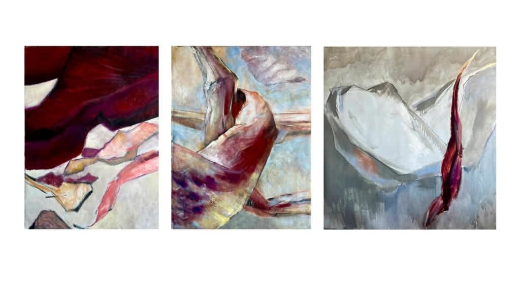 Asya Feoktistova, THE FRAGILITY OF BEING. TRIPTYCH • ХРУПКОСТЬ БЫТИЯ. ТРИПТИХ, 2022