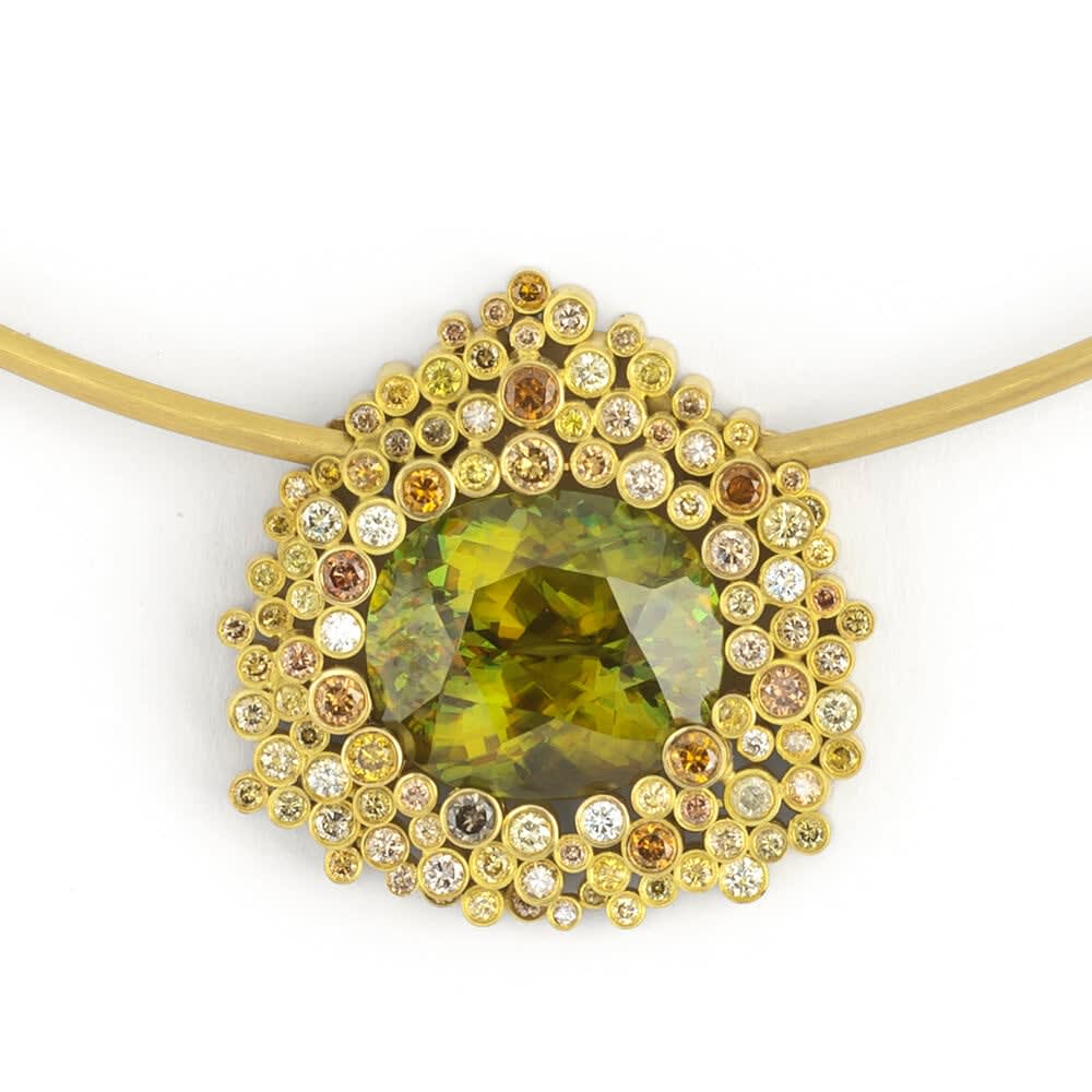GRIMA, Sphene Necklace, 2020