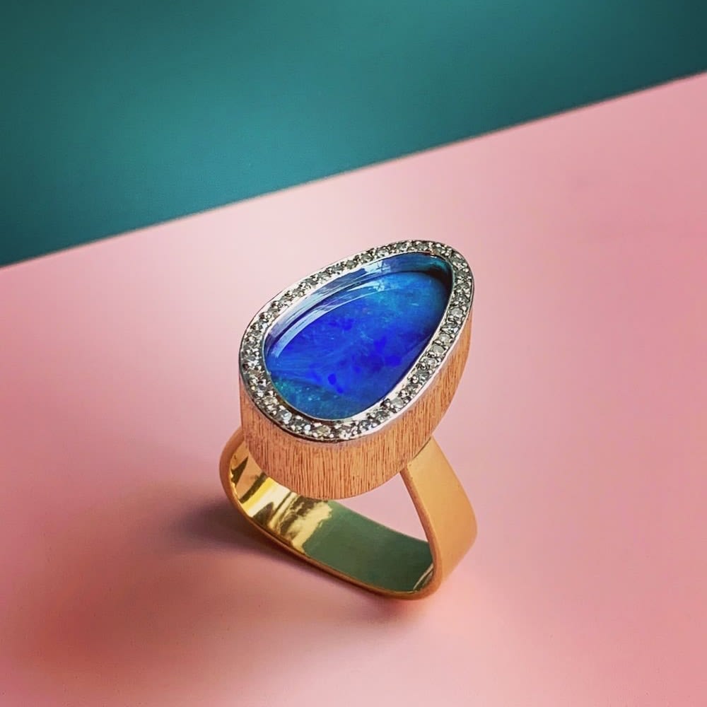 GRIMA, Opal Ring, 1974