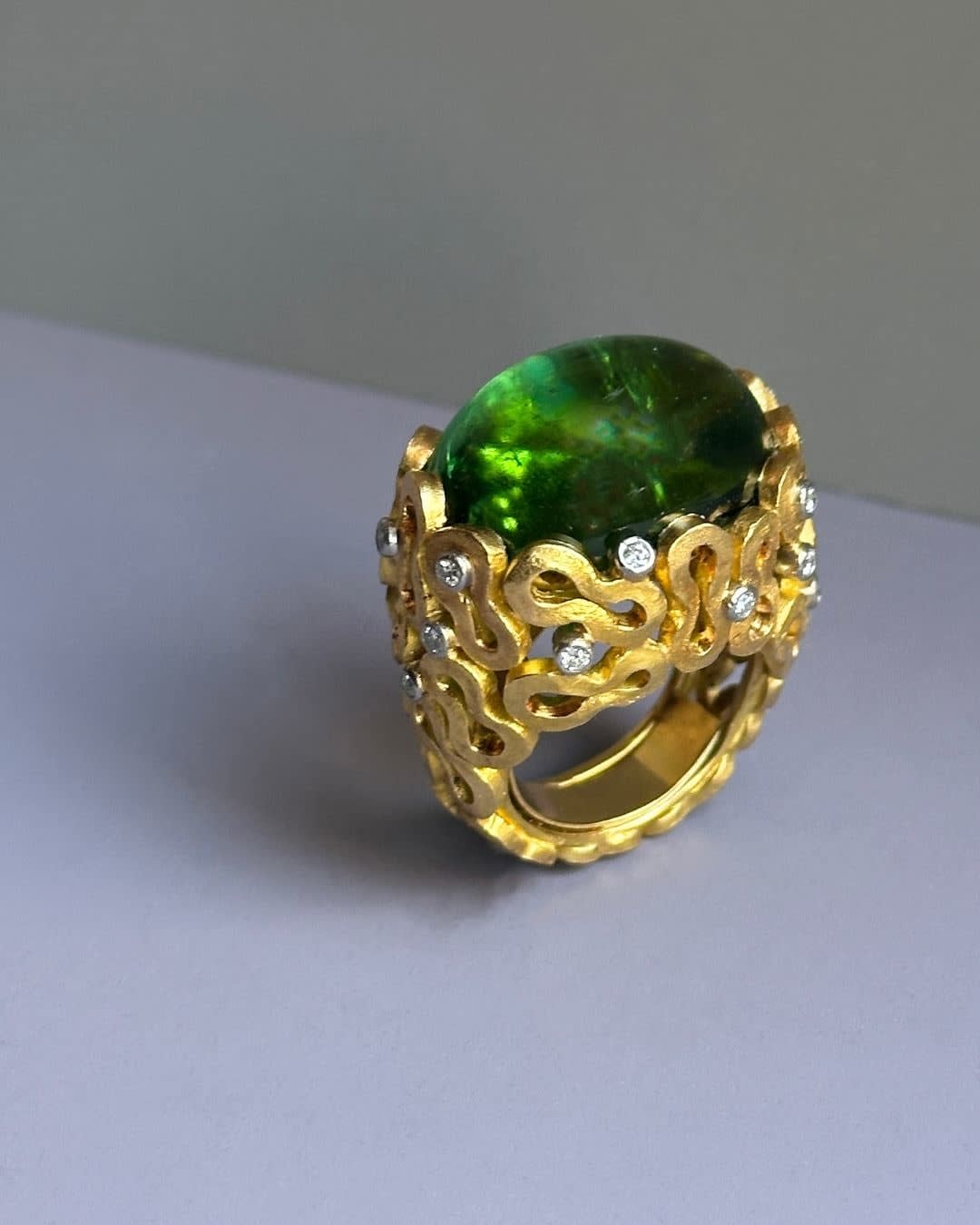 GRIMA, Tourmaline Ring , 1990