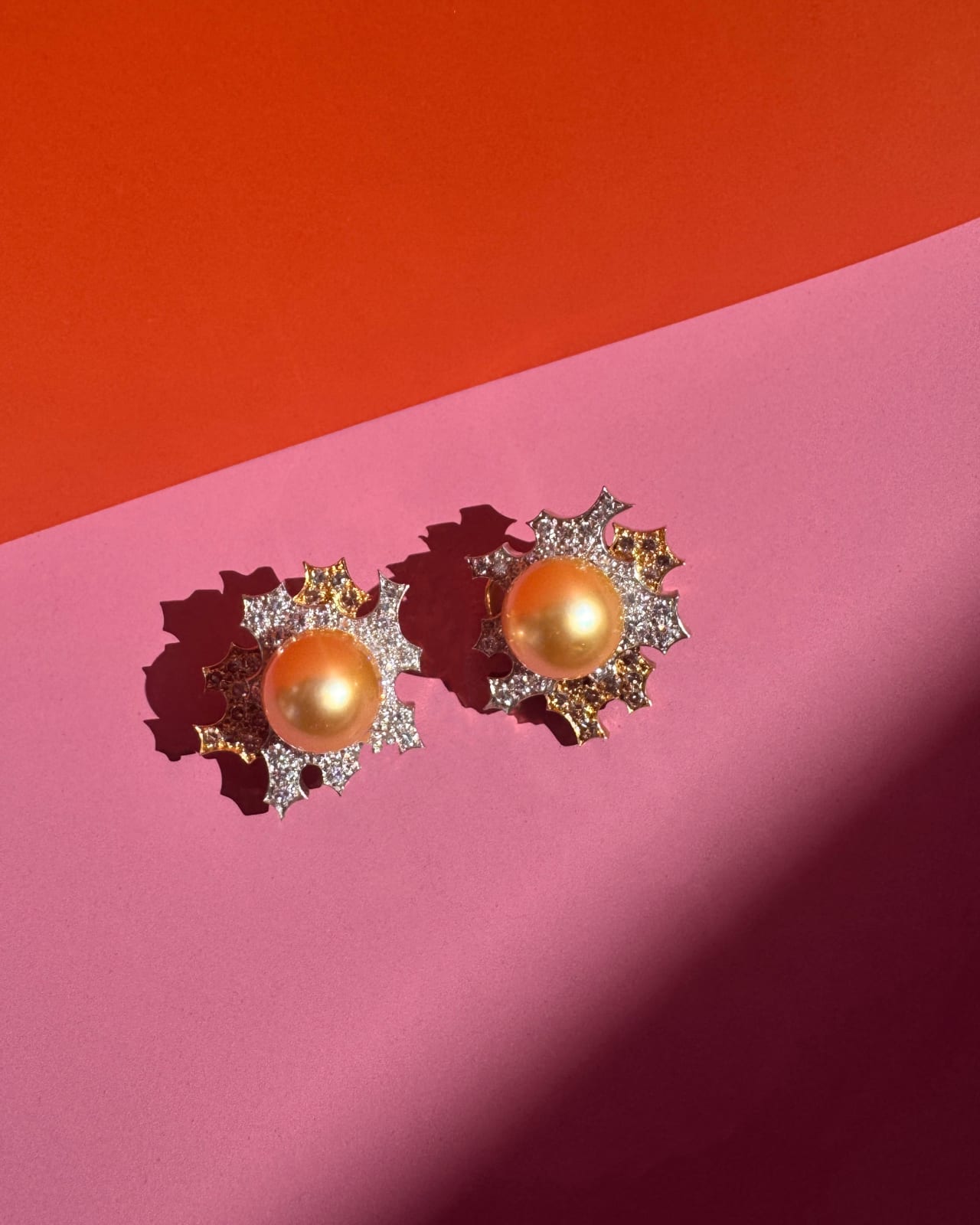 GRIMA, Pearl Earrings, 1969