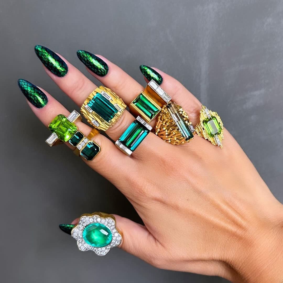 GRIMA, Emerald Ring, 1995