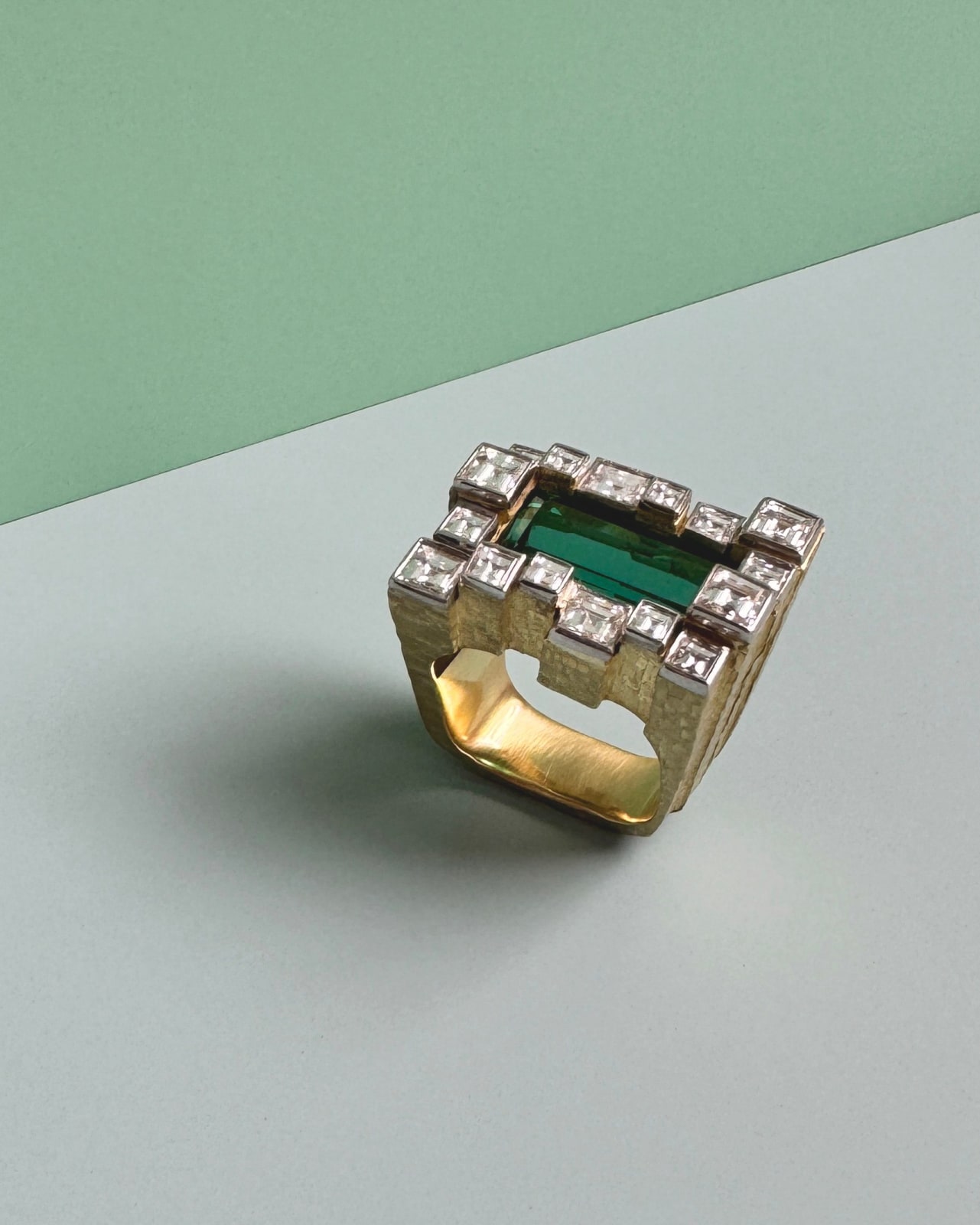 GRIMA, Tourmaline Ring, 2024